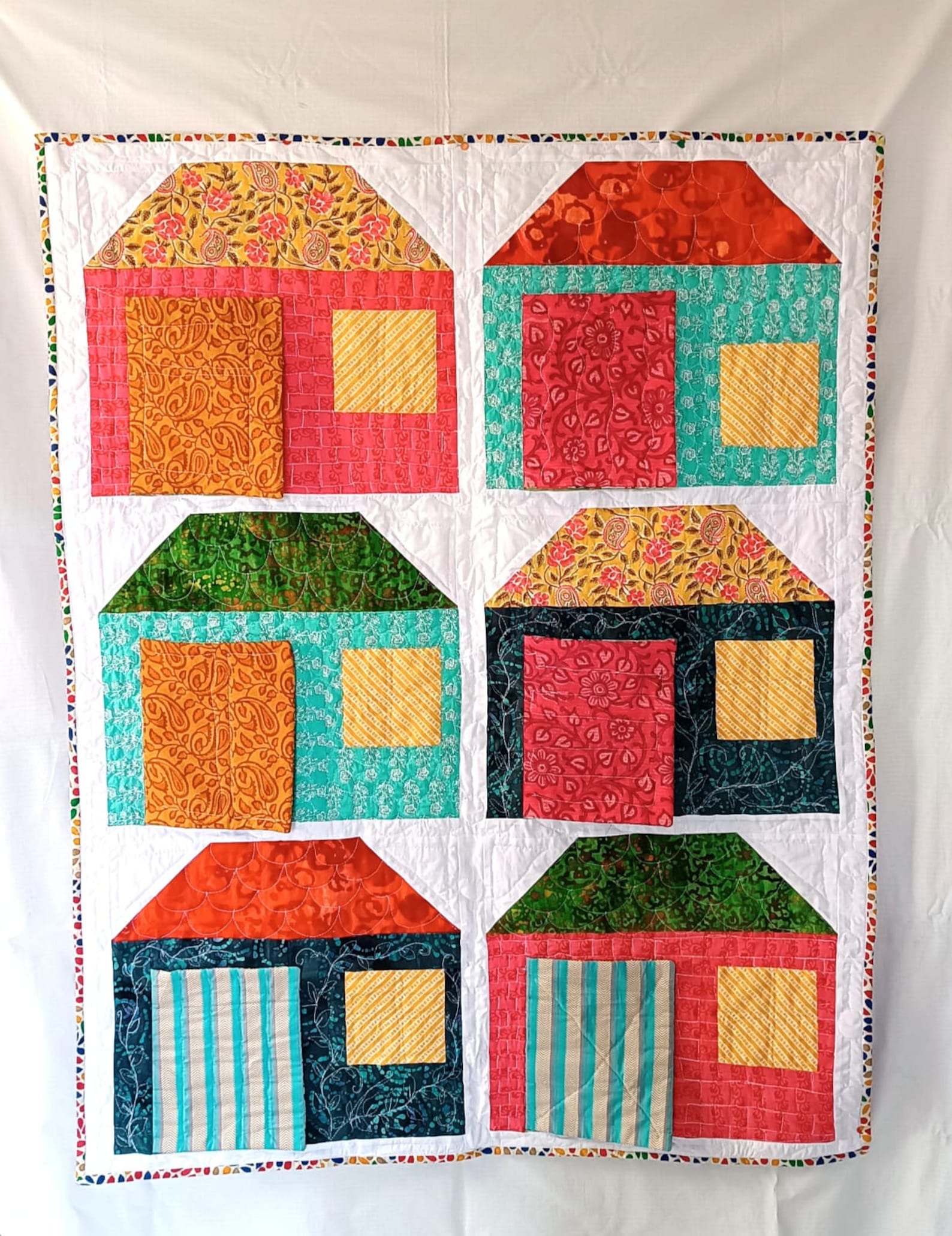 Buy PDF Pattern, Peekaboo House Quilt, Interactive Quilts, Baby Quilt