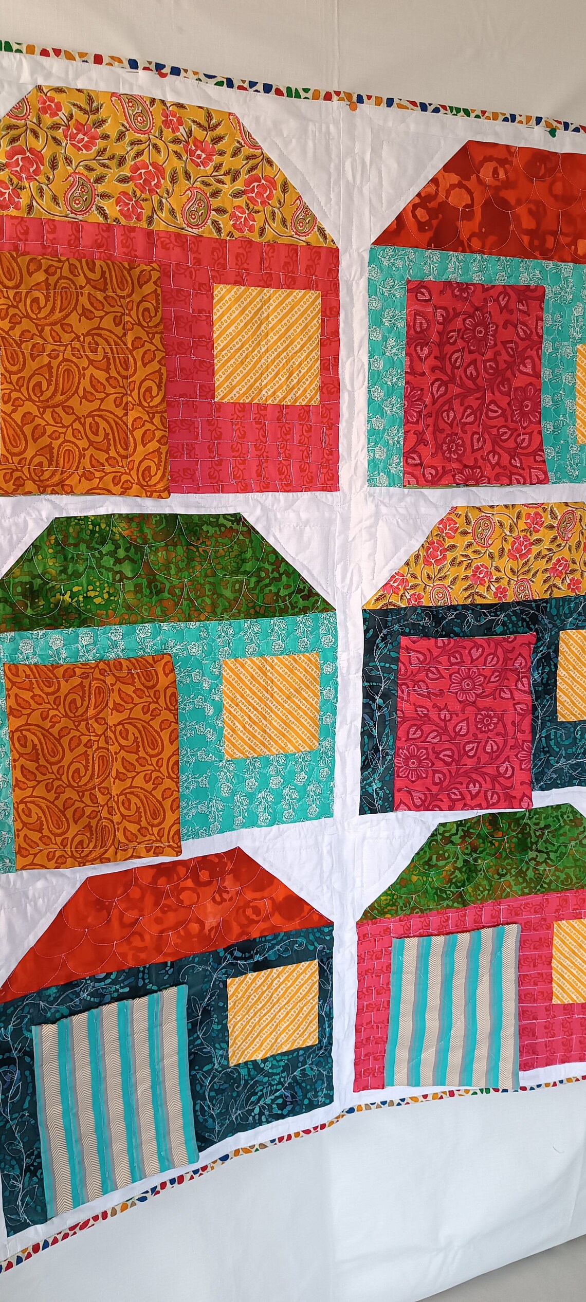 Buy PDF Pattern, Peekaboo House Quilt, Interactive Quilts, Baby Quilt, Playmat, 3D Quilt, Fun