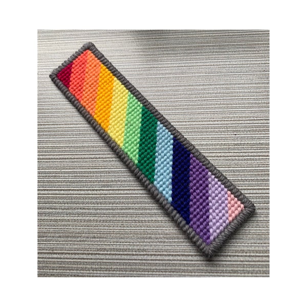 Rainbow Coloured Book Mark