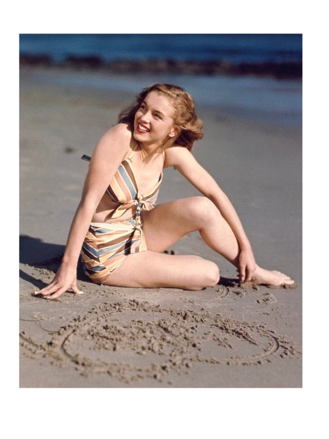 Marilyn Monroe autorstwa Josepha Jasgura (Love Heart