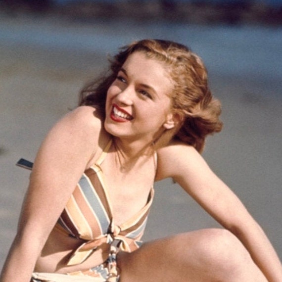 Marilyn Monroe autorstwa Josepha Jasgura (Love Heart