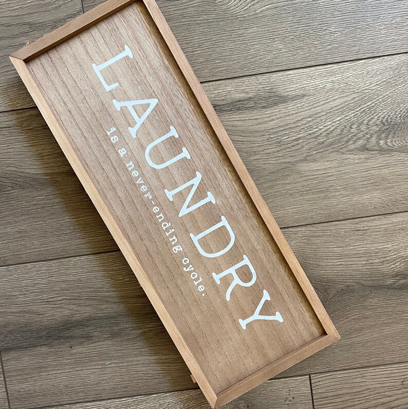 Laundry Sign - Etsy