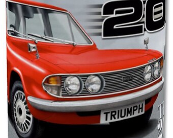 Triumph 2000 collector's designer mug – in 8 colours – nothing else like them available