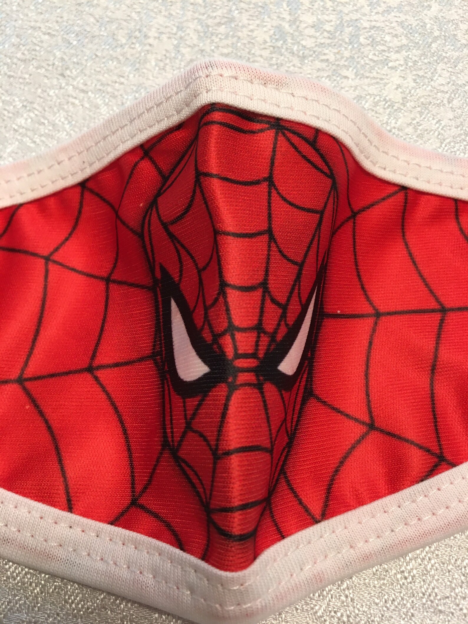 Kids Face Mask Spiderman soft quality stitched washable | Etsy
