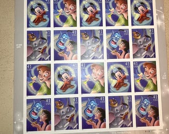 Pliego de 20 sellos de El Arte de la Magia, sellos postales USPS de 41 centavos sin usar, GRANDES SELLOS