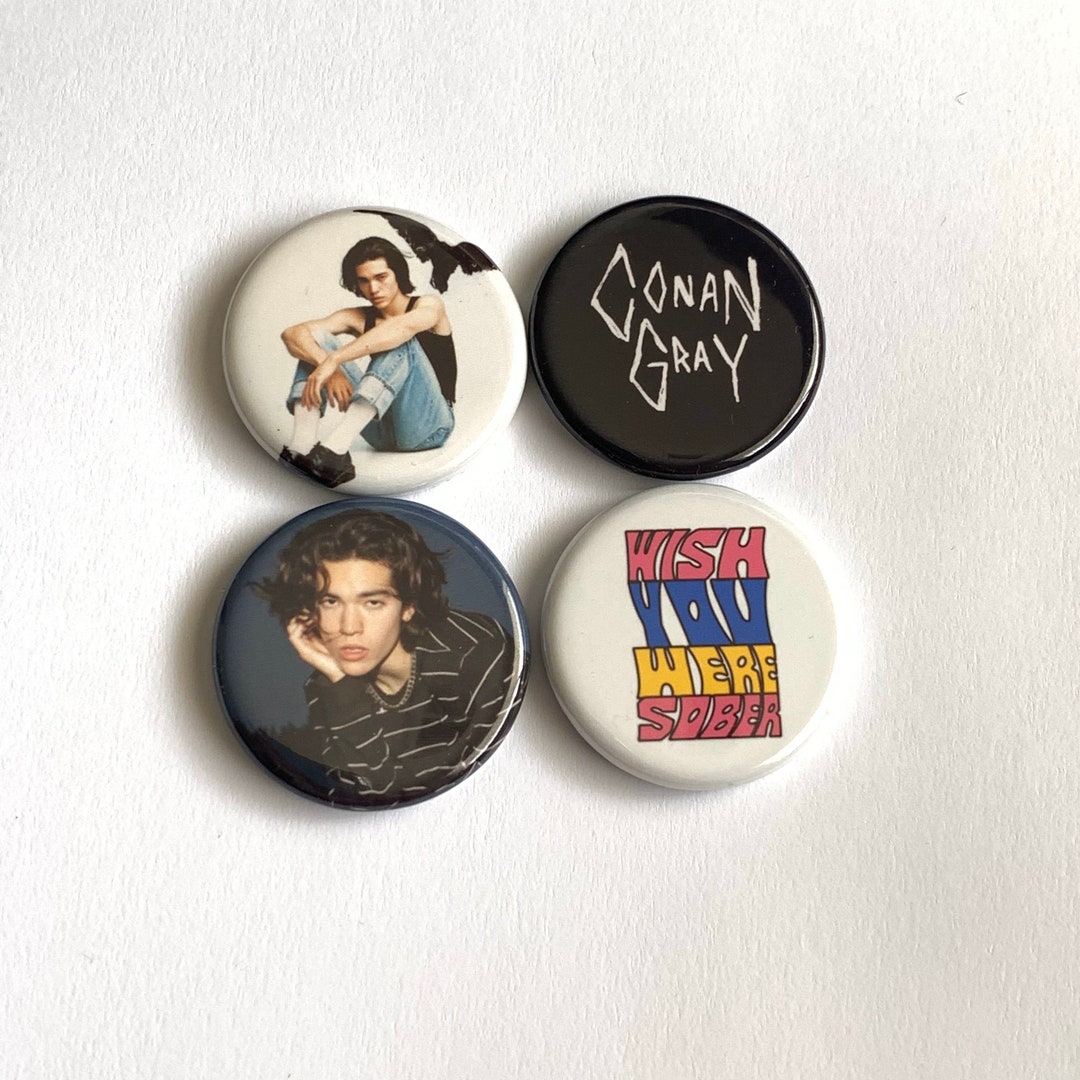 Conan Gray Button Set of 4 Pins 1.25” HQ - Etsy