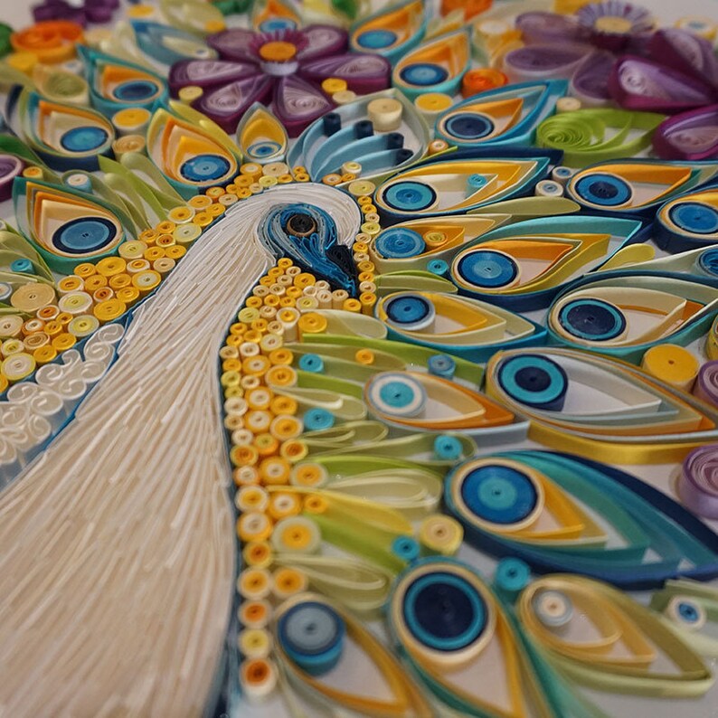 30 x 30cm Quilling Art DIY Quilling Art Kit Quilling Paper