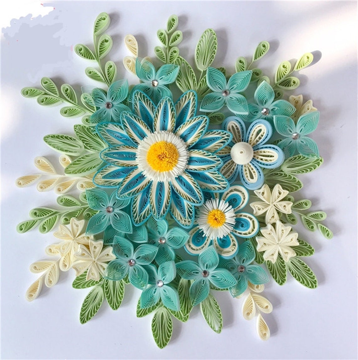 25 x 25 cm DIY Quilling Art DIY Quilling Art KitQuilling Etsy
