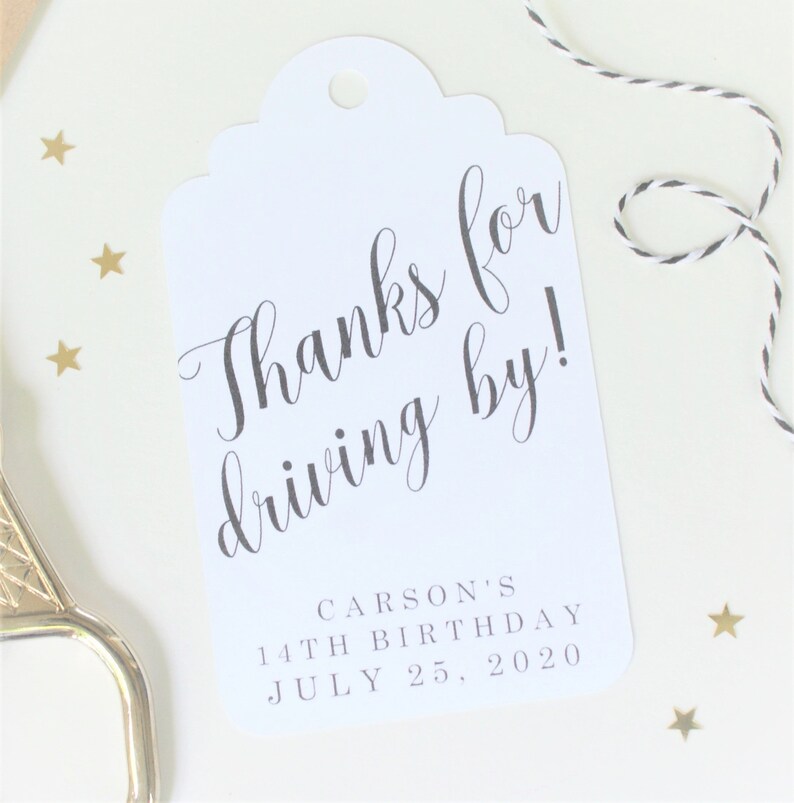 thank you for driving by stickers