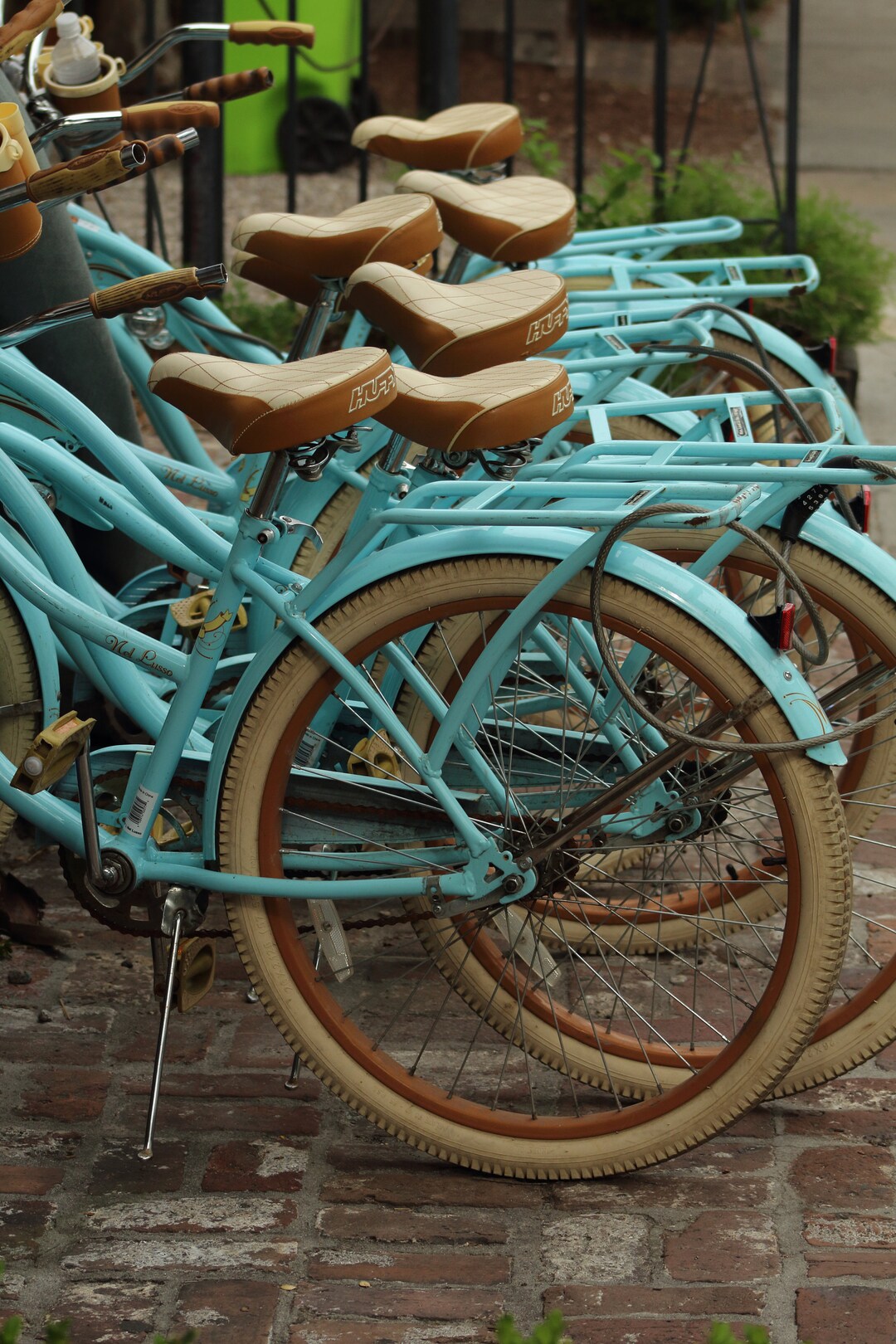 Rental Bikes, Charleston, SC, Digital Photo Print to Use as Wall Art