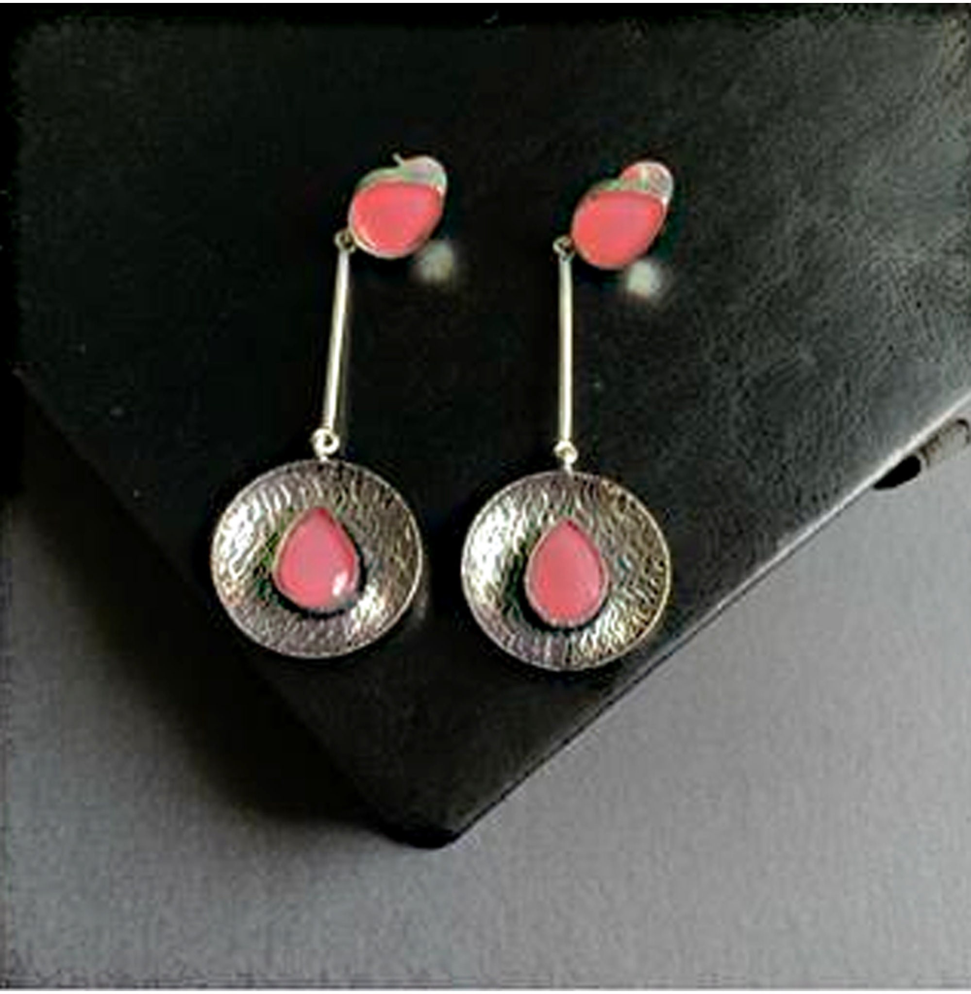 Boucles D'Oreilles Allemandes En Argent - Neuf Sans Emballage - Style Simple Et Élégant