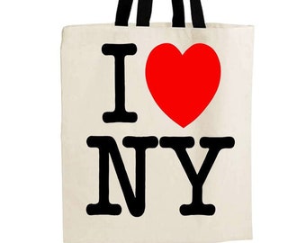 I Love New York // Canvas Tote Bag