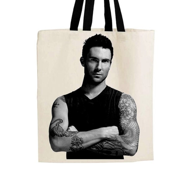 Adam Levine // Maroon 5 // Canvas Tote Bag