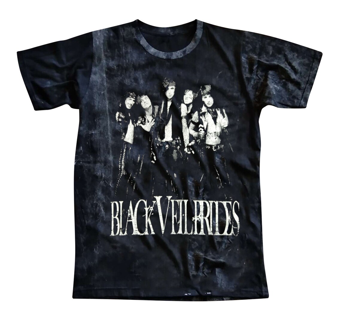 Black Veil Brides Short Sleeve TShirt Vintage Look Acid Wash Etsy