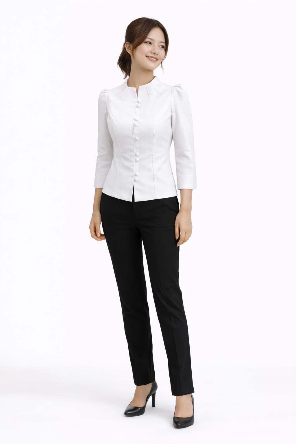 Woman White Formal Shirt - Etsy Woman White Formal Shirt - Etsy