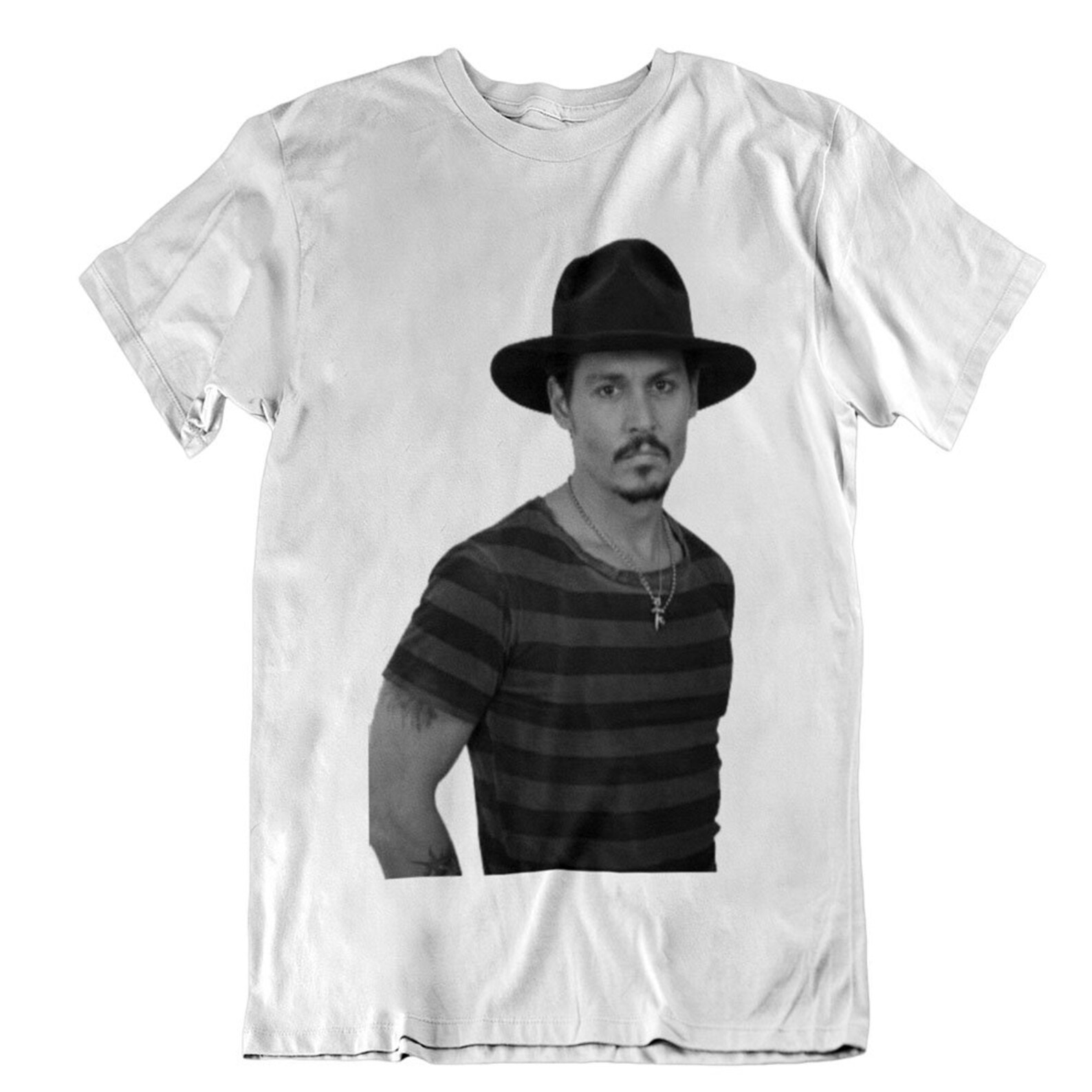 Unisex Johnny Depp Short Sleeve T-Shirt Tank-Top Singlet Vest | Etsy