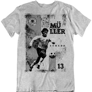 Gerd Muller's iconic Germany football shirt