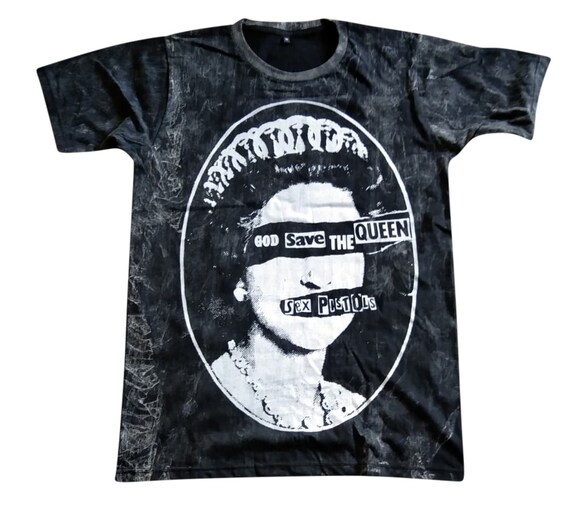 Sex Pistols God Save the Queen Short Sleeve T shirt Etsy