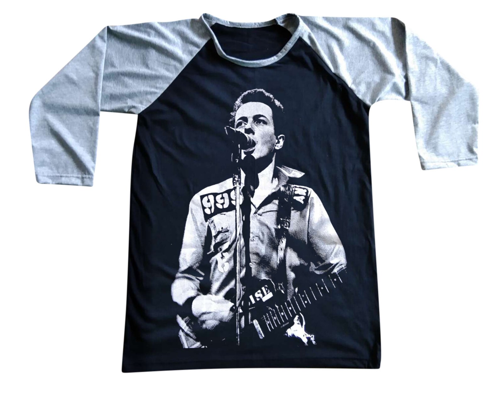 Unisex Joe Strummer T-Shirt 3/4 Sleeve Baseball Raglan | Etsy