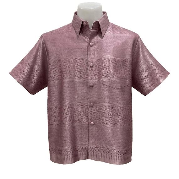 men's short sleeve dress shirts for wedding Summer Casual Button Down Shirts Business Shirts with Pockets Solid Prom Tops Army Green M : Clothing, Shoes & Jewelry but the sleeves are way too short Ryrjj Mens Silk Button Down