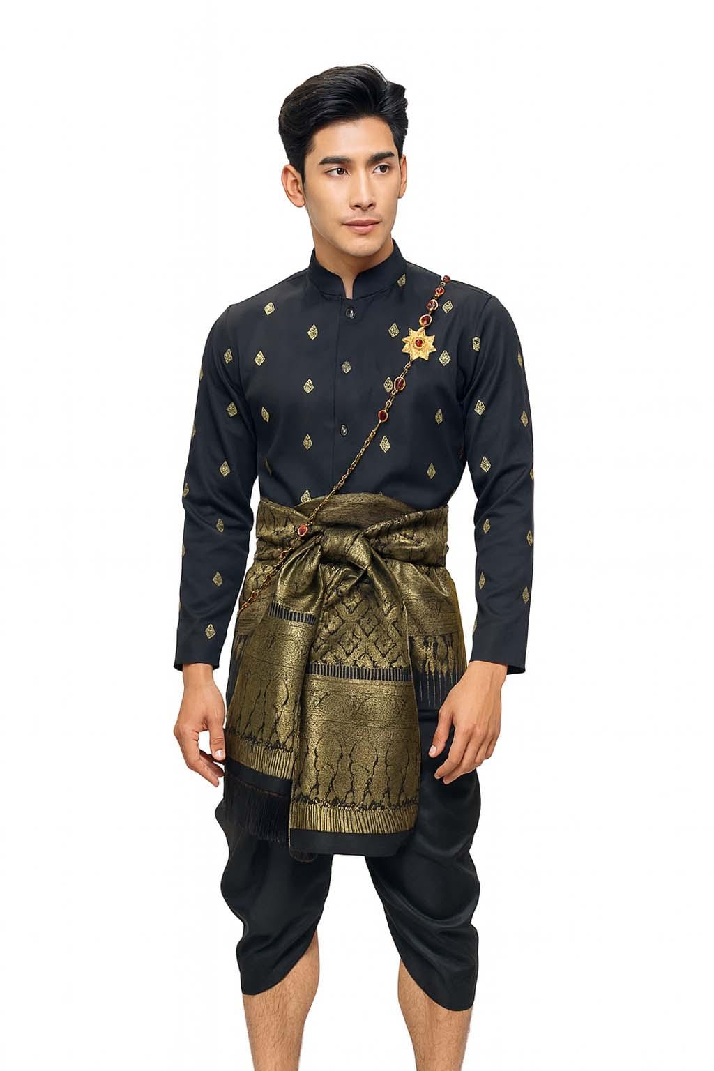 Black and Gold Outfit Men - Etsy