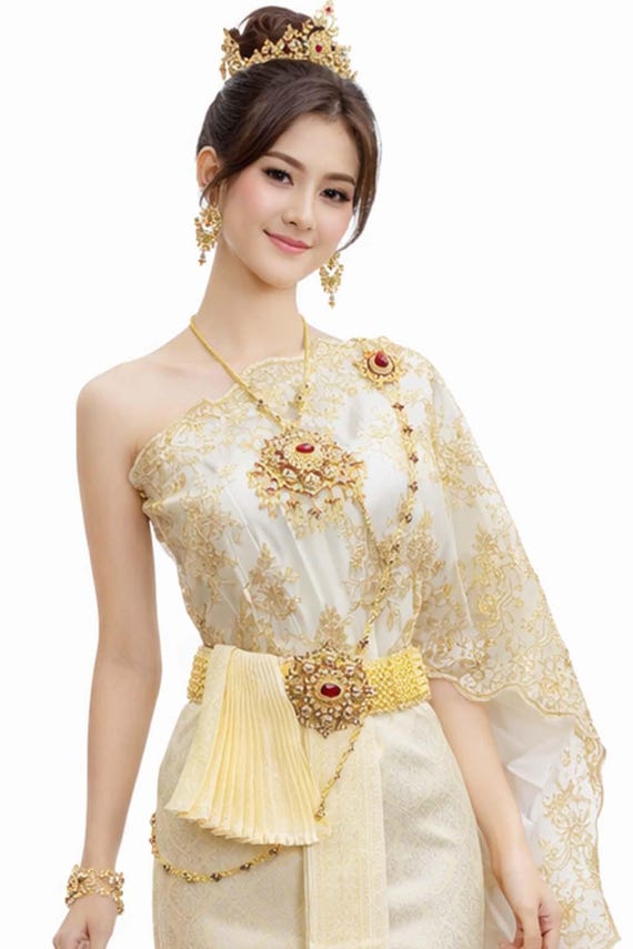 white dress with gold accessories Alanna Halter Cowl Neck Midi It’s complete with a woven wicker O How to Accessorize a White