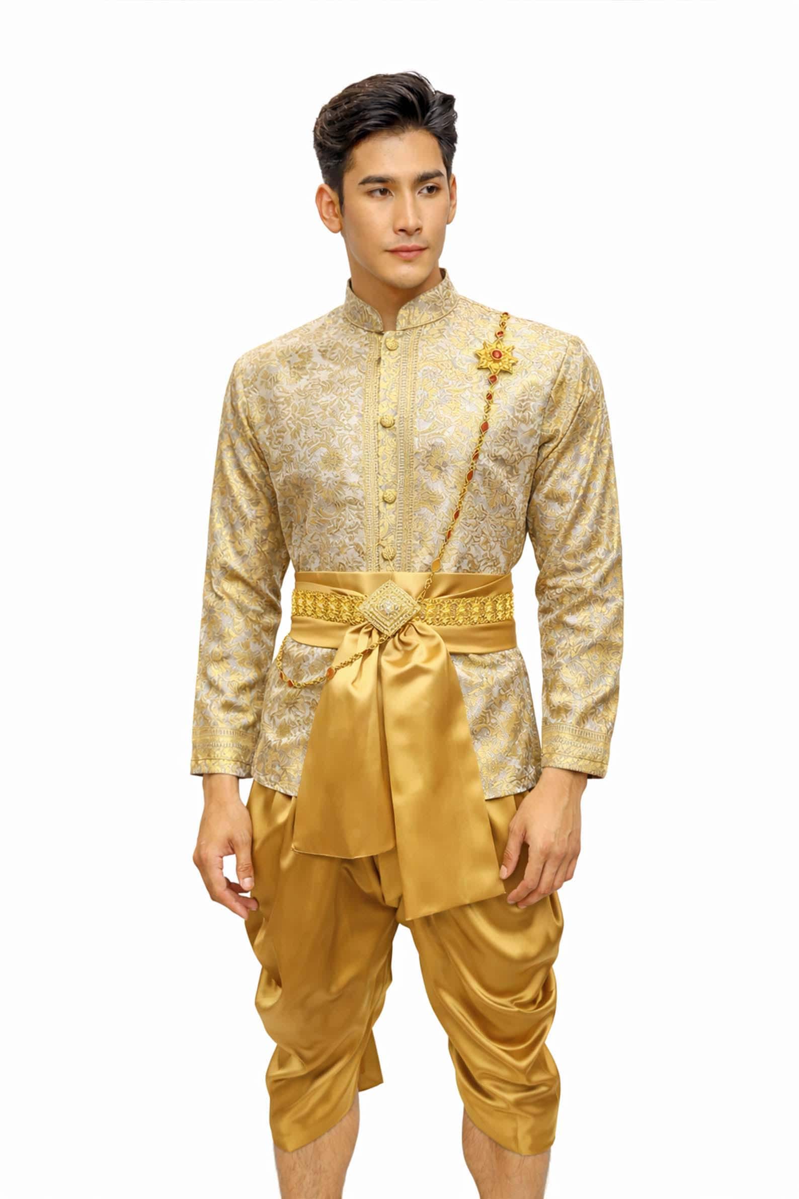 Gold Outfit Men