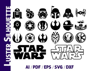 Star Wars Logo Svg Etsy