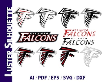 Atlanta Falcons Svg Etsy