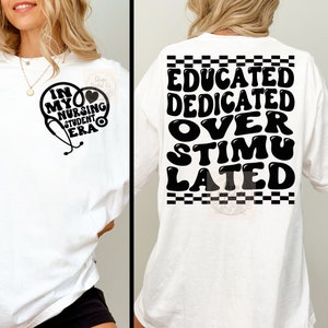In my nursing student era SVG PNG, Nursing student svg, Nursing student gifts, Nursing student essentials,  nurse tshirt svg, RN nurse shirt