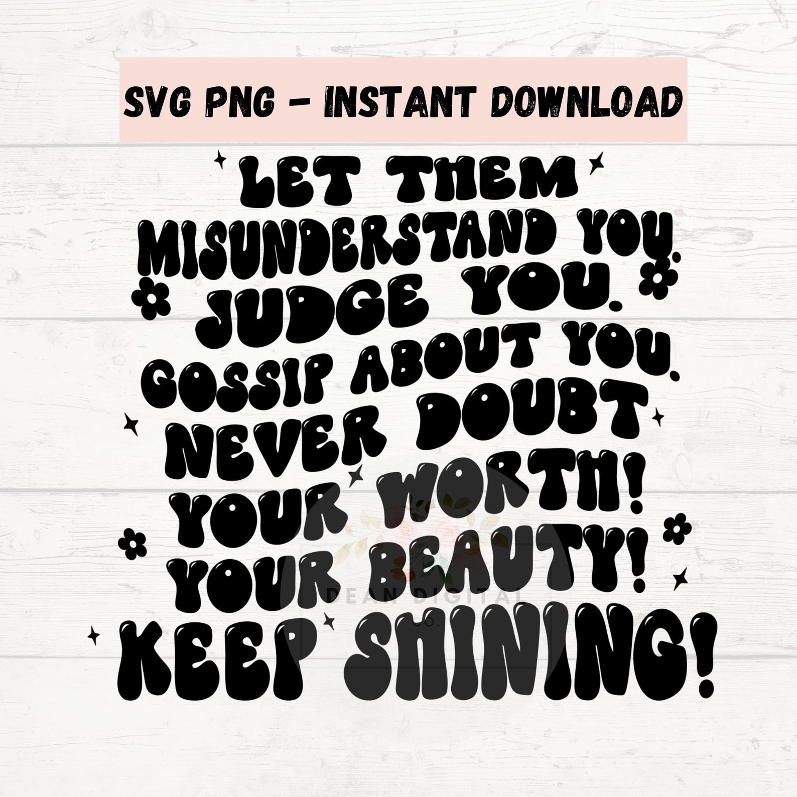 Buy SVG PNG Let Them Misunderstand You SVG Cutting File Funny Online in ...