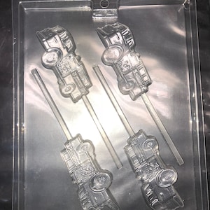 FIRETRUCK LOLLIPOP MOLD