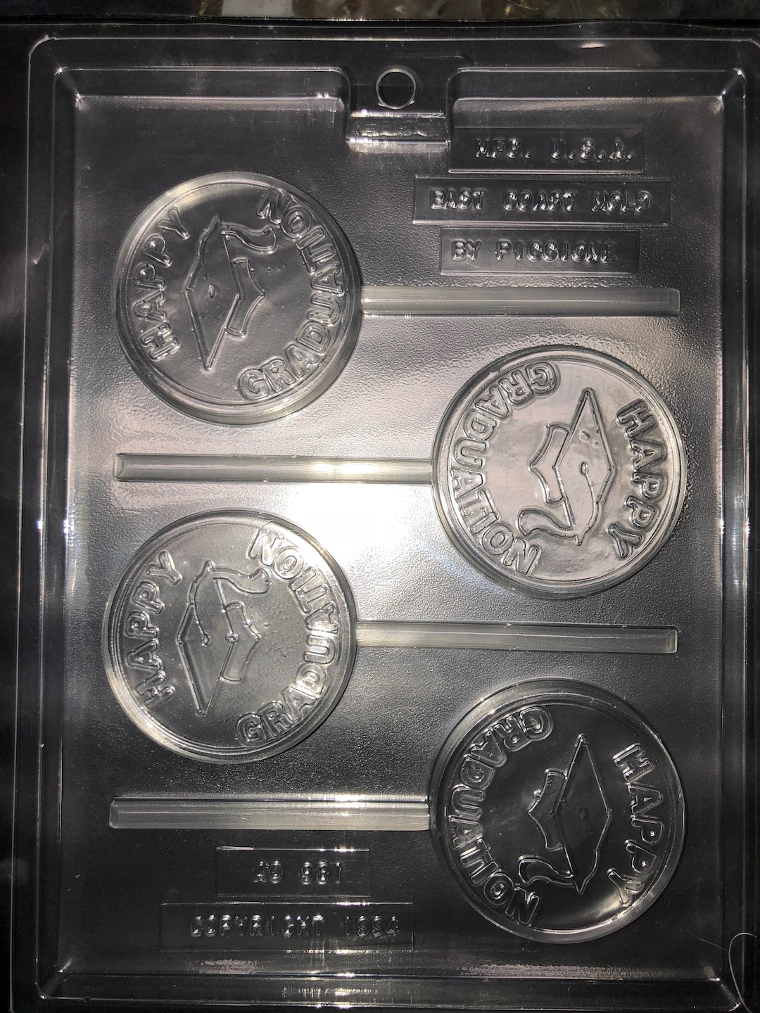 HAPPY GRADUATION LOLLIPOP Mold Etsy