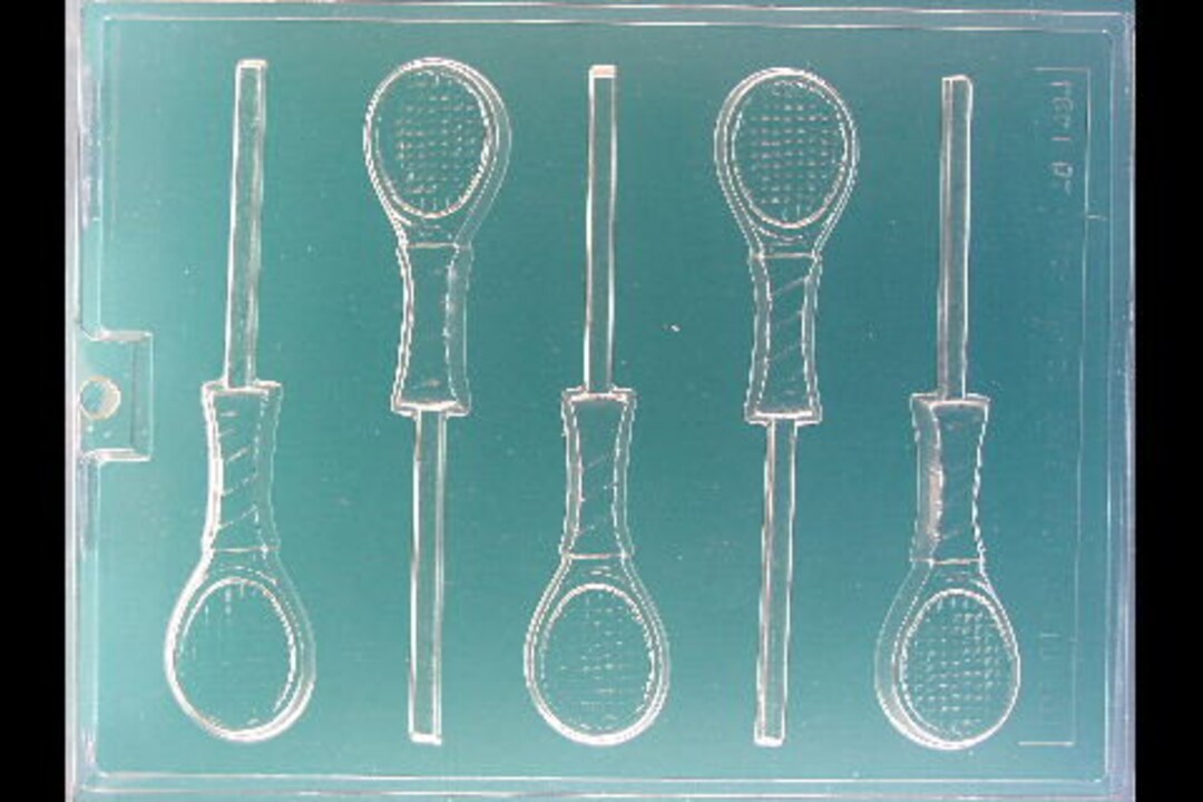 TENNIS RACKET LOLLIPOP Mold Etsy