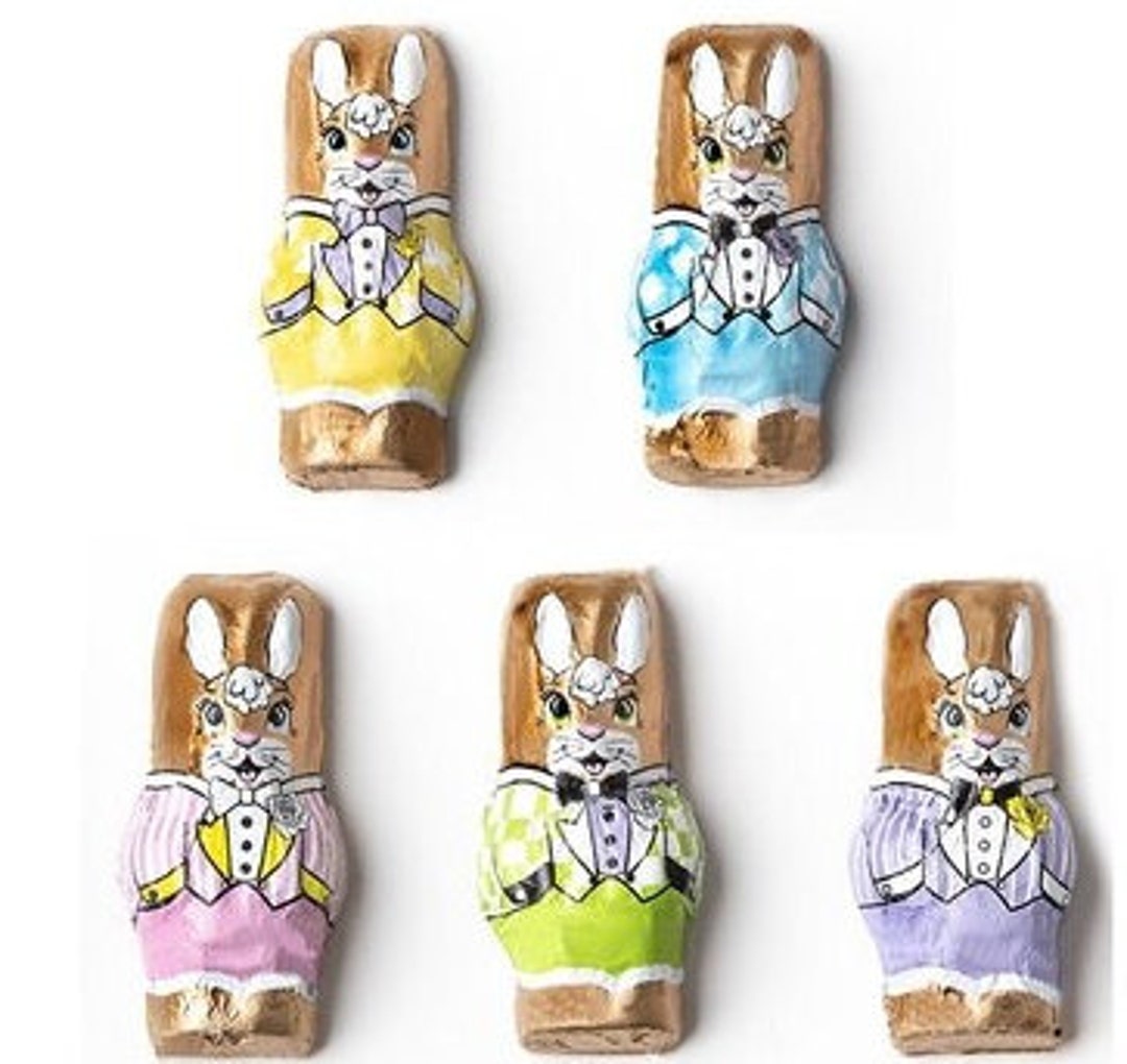 Dark Chocolate Easter Bunny - Etsy