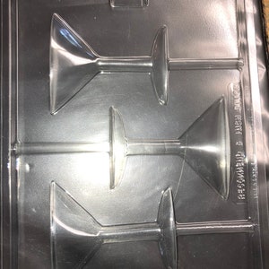 Martini Glass Lollipop Mold