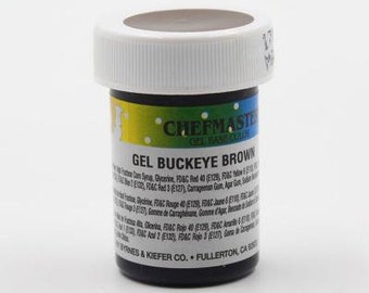 CHEFMASTER BUCKEYE BROWN gel food coloring