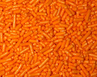 Orange Sprinkles - Etsy