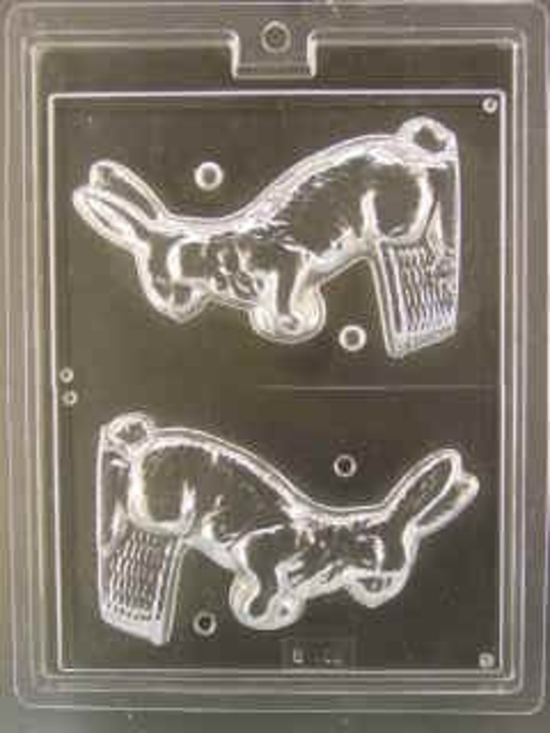 Running Rabbit Mould 3D SITTING RABBIT 3OZ MOLD - Etsy