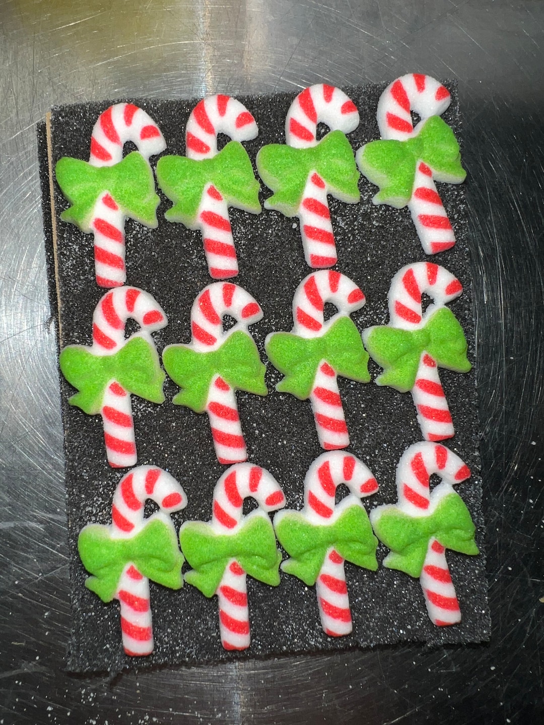 SMALL CANDY CANE Sugar Etsy