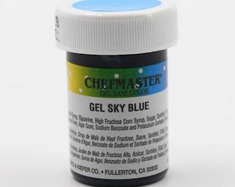 CHEFMASTER SKY BLUE gel food coloring