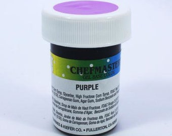 CHEFMASTER PURPLE GEL food coloring