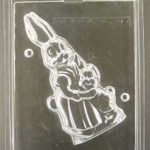 3D MOM & BABY BUNNY mold