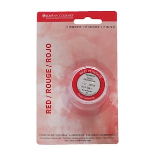 RED POWDER FOOD color