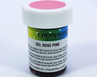 FAST SHIPPING Neon Brite Pink Chefmaster Gel Food Coloring 20ml, Gel ...