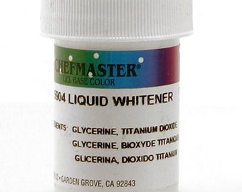 CHEFMASTER LIQUID WHITENER gel food coloring