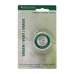 GREEN POWDER FOOD coloring