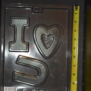 I LOVE YOU PIECES mold