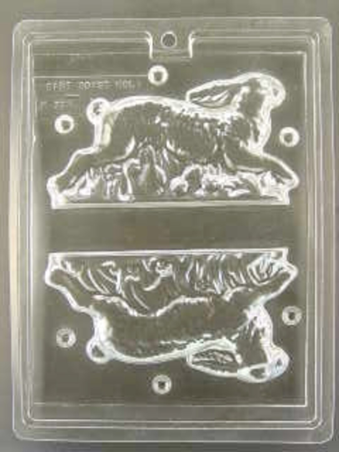 Running Rabbit Mould 3D RUNNING HARE MOLD - Etsy