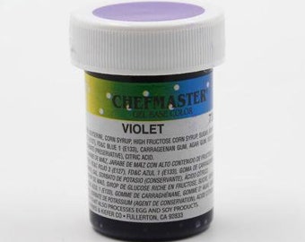 CHEFMASTER VIOLET GEL food coloring